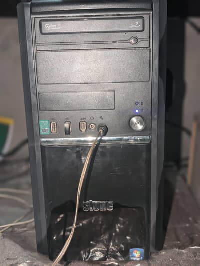 gaming PC for PUBG or GTA 5 and other  and 24 inch monitor led