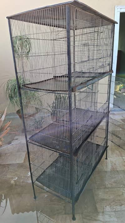 Birds Cage of 6 compartments