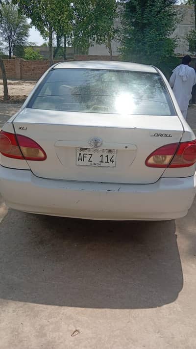 Corolla XLI 2004 model dumba shape