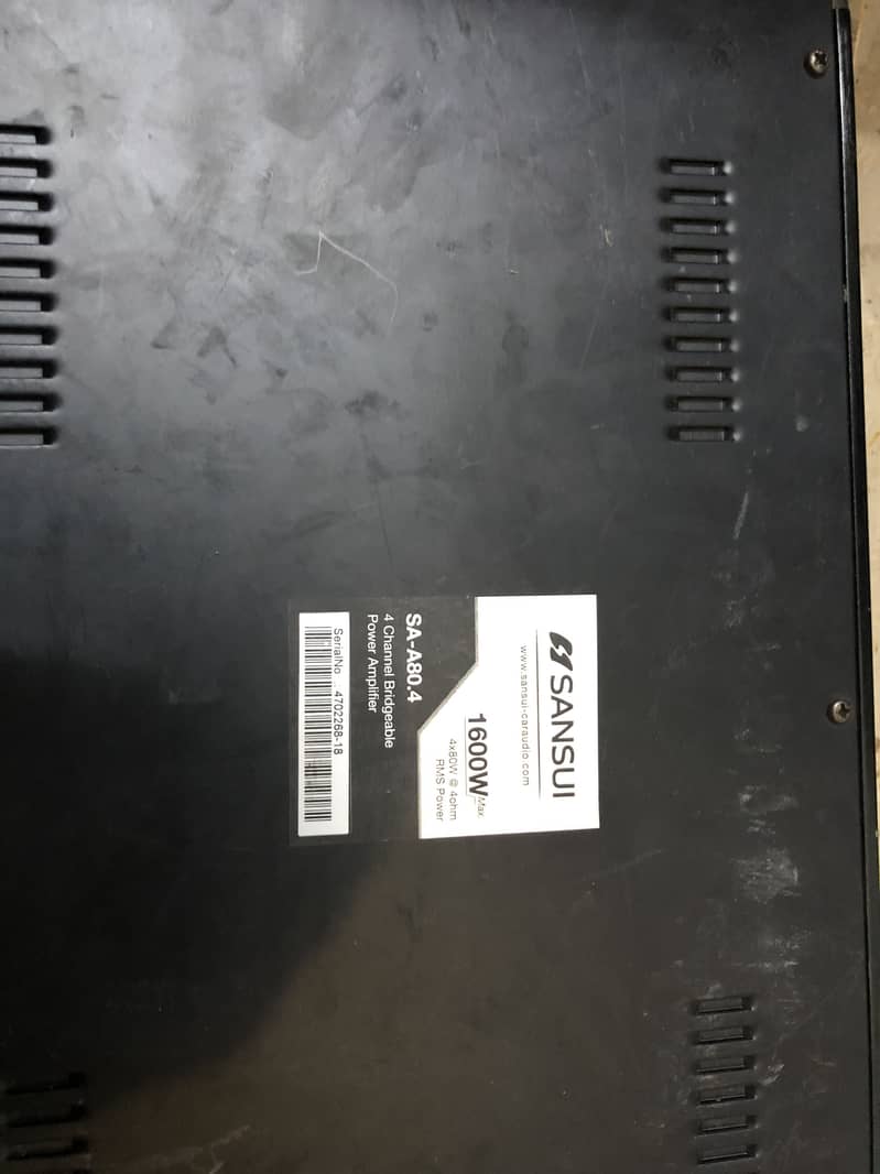 Sansui 4 point amplifier 2