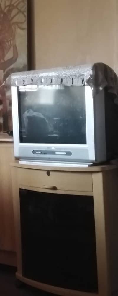 Used TV and Tv Trolley
