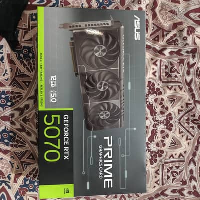 Asus Prime GeForce RTX 5070 OC 12GB box pack