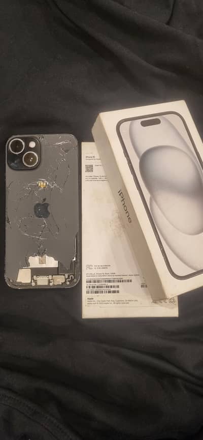 Iphone 15 icloud locked with box 81 health