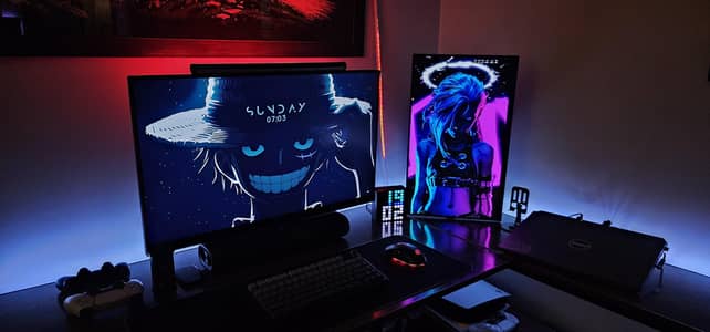 LG Ultra Gear FHD 165hz 32 Inch, AOC FHD 144hz 24inch