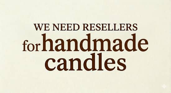 Handmade candles k Lea reseller chahea