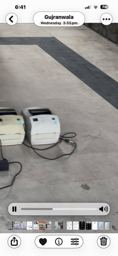 Printer for invoice and barcode