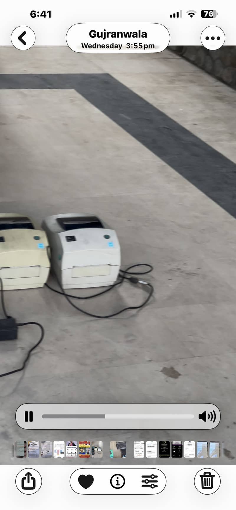 Printer for invoice and barcode 0