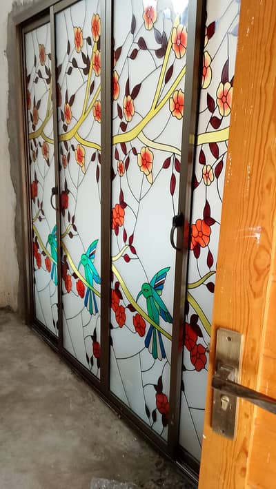 Sliding glass door