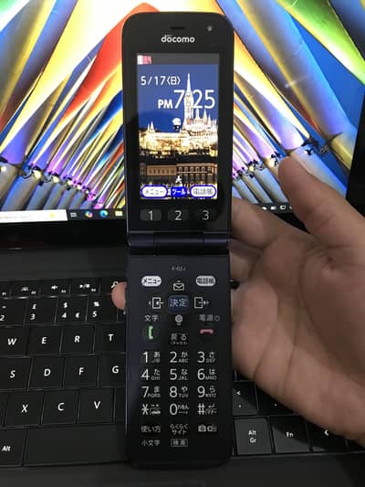 Docomo F-02J Japanese Flip Phone – 1.5 Months available, Stylish Phone
