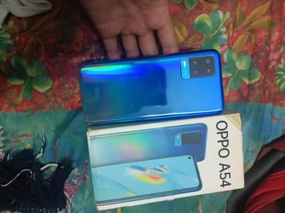 oppo a54 home used 4+4 128 smooth beauty camera dual sim pta approved
