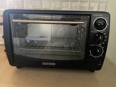 Black and decker toaster oven