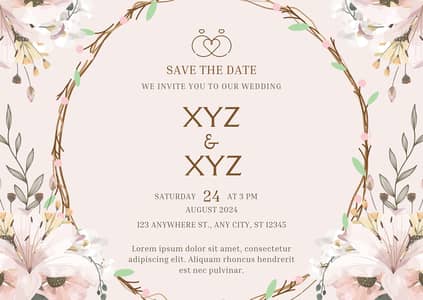 Wedding card designs!