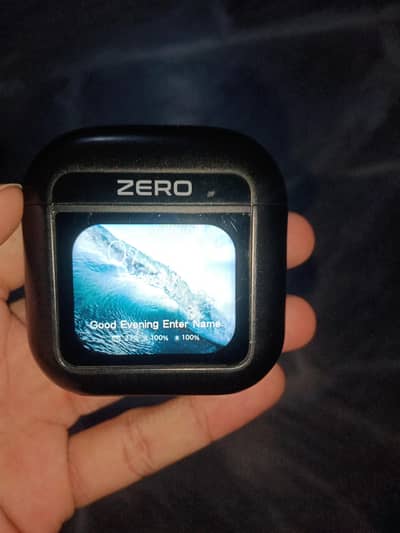 zero display earbuds with box