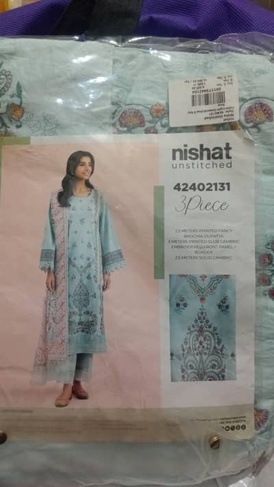 Nishat and beyond East clothes for sale unstiched
