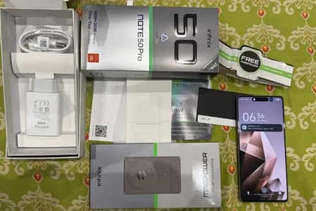Infinix Not 50 only 17 days used
