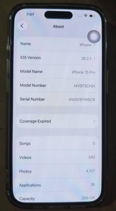 iPhone 15 Pro 256GB Natural Titanium NON PTA | Excellent Condition