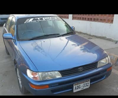 Asalamualaikum iam selling Toyota Corolla Indus 2001 model XE a