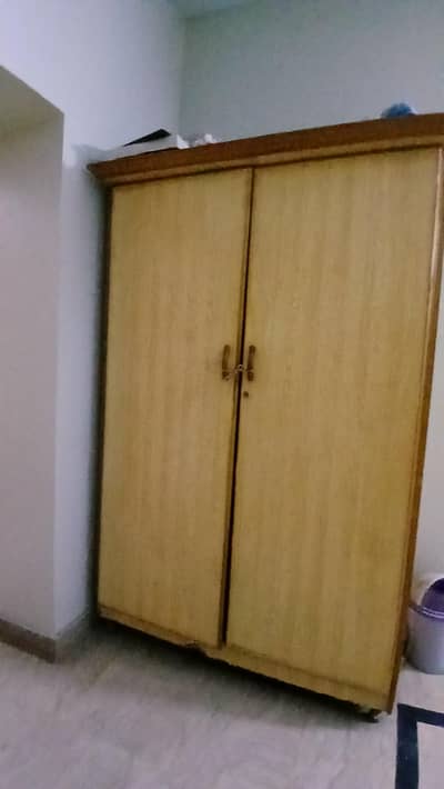 2 door wooden
