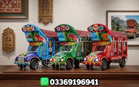 Wooden Decoration Handmade Truck