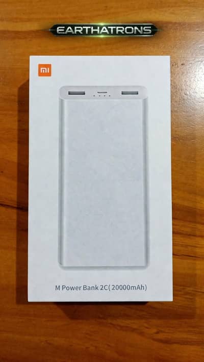 20000mAh High-Capacity Power Bank – Dual USB Fast Charging - MI Style