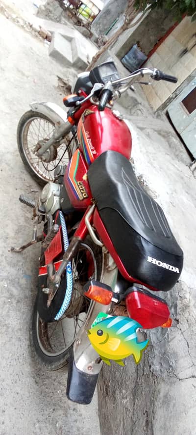 O322*6368*617 TOTAL GENUINE HONDA CD 7O CC MODEL 11-12