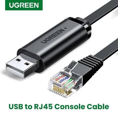 Original Ugreen USB to RJ45 Console Cable (Premium FTDI Chip) - Brand