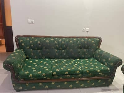 sofa with comfortable condition