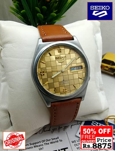 Seiko 5 Citizen Orient Automatic Pre-Owned watch Japan 03161737353