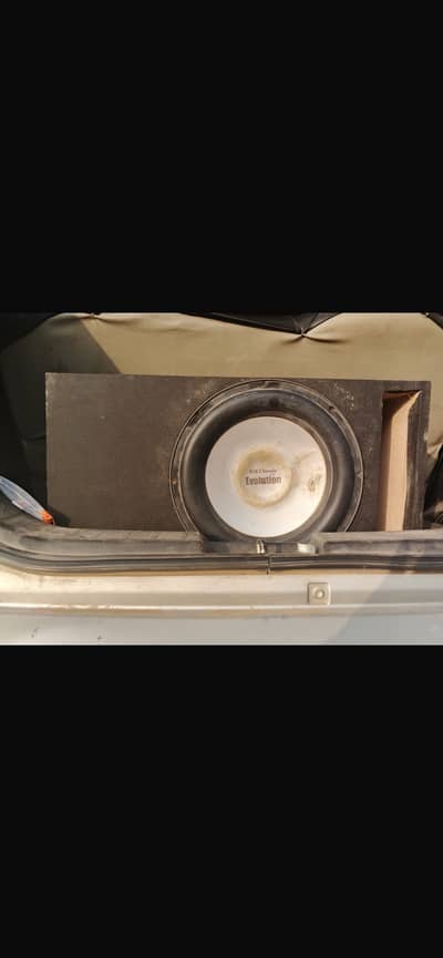 subwoofer and amplifier orginal