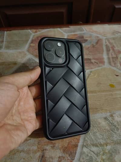 I phone 15 pro max black
