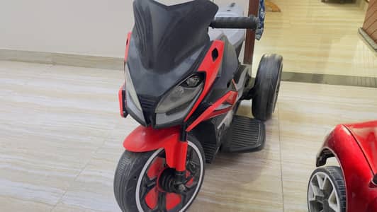 Kids Ride-On Electric Motorcycle – Stylish Sporty Design
