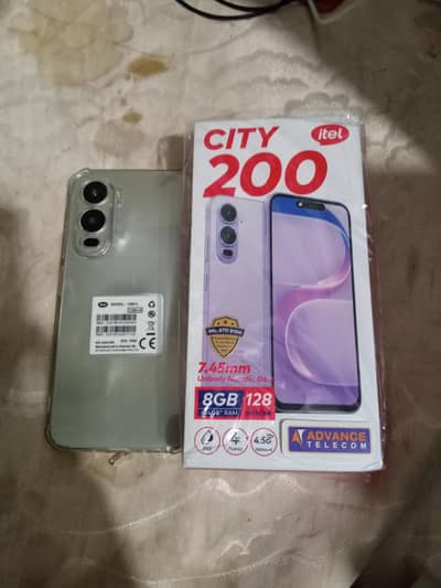 itel city 200 4gb 128gb