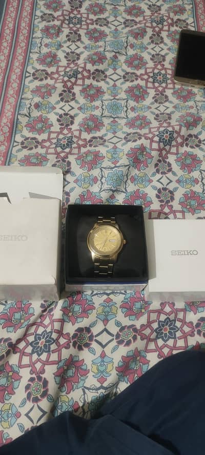 Seiko 5 automatic watch big dial better than casio,citizen tissot