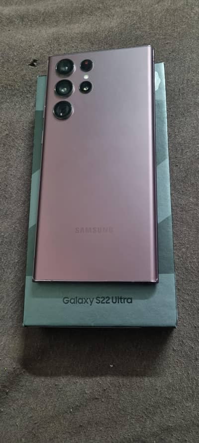 SAMSUNG S22 ULTRA 12.256GB DUAL SIM OFFICIAL PTA APPROVED 03281010987