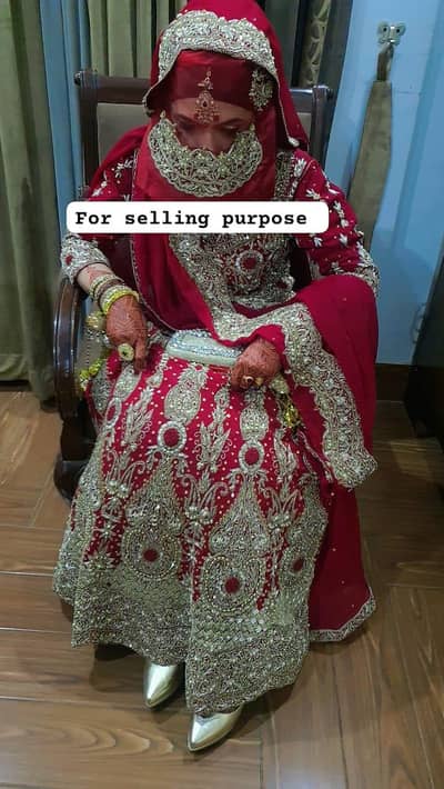 heavy bridal lehnga