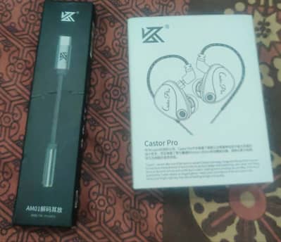 kz castor pro bass version with Dac AM-. 01