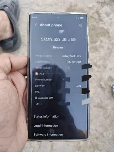 samsungs23 ultra 8gb 256gb