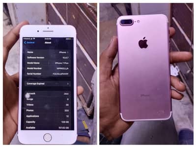 iphone 7 plus PTA Approved 128gb
