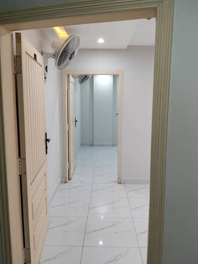 One Bed Non Furnished Flat available for Rent in Secter D Bahria Town Lahore.