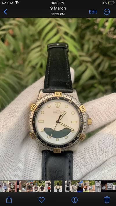 Original Swiss swatch military citizen Casio japani orient 03426255585