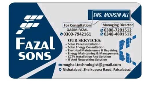 Solar Panel Installation & resolve  faults