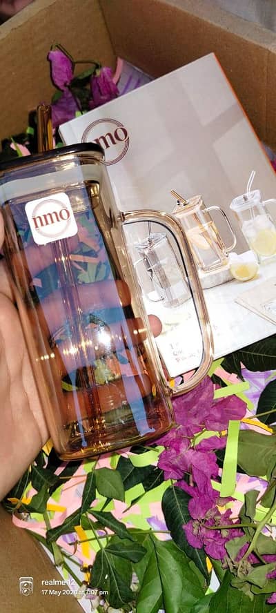 glass mug and class bowls set