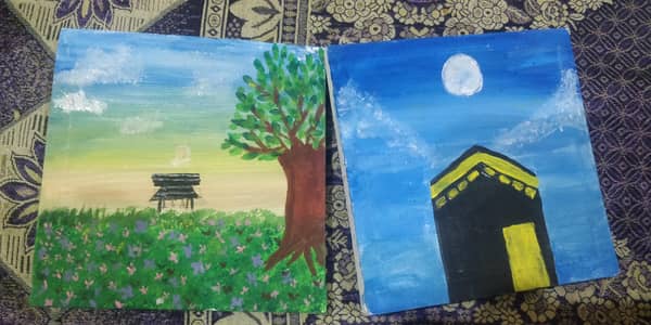 hand made painting.