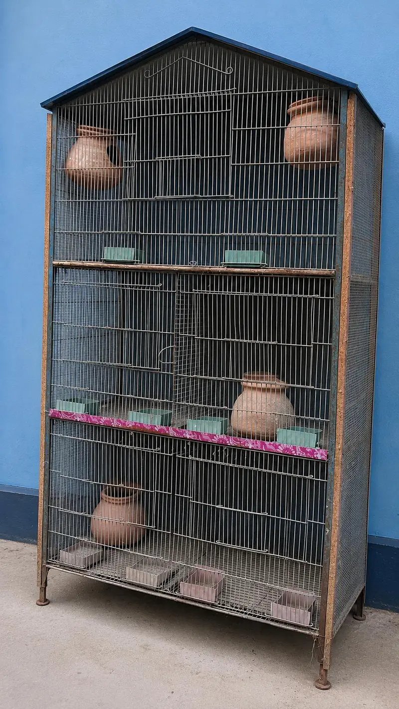 Love birds, Cocktails ,Java ,Buges with chicks,(2 cages, 8,6 Portion) — photo 7