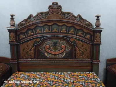 king bed