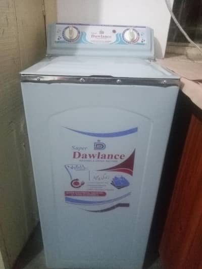 dawalance washingmechine and dryer