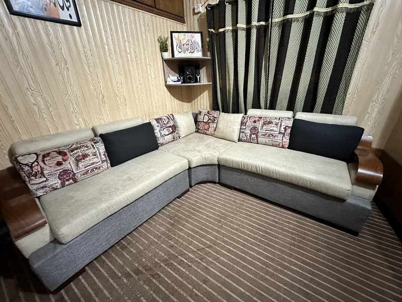 L shape sofa 1