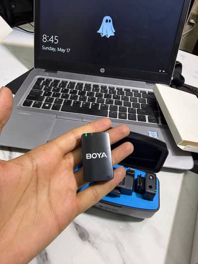 BOYAMIC All-in-One Wireless Mic with On-Board REC