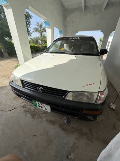 Car toyota corolla 2. D limited edition half almost genuin