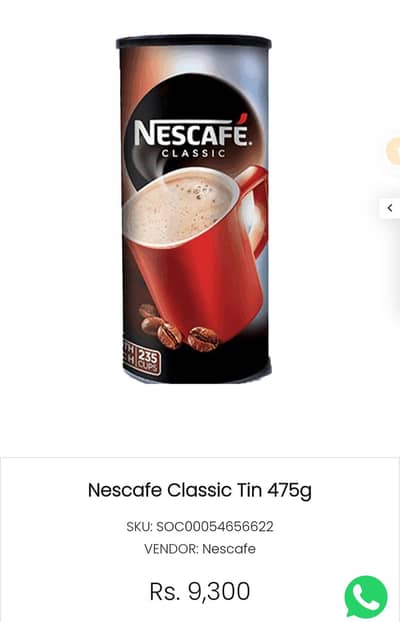 Nescafé coffee